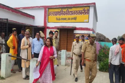 Hardoi News: एसडीएम ने नस्योली गोपाल, नस्योली डामर व सकरौली के बूथों का किया निरीक्षण