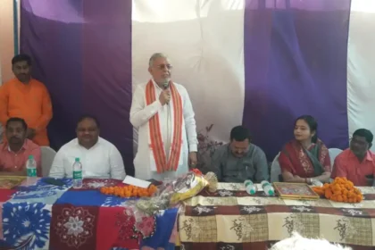 शाहजहांपुर: चाँदापुर में भाजपा के 44वें स्थापना दिवस कार्यक्रम पर बैठक का हुआ आयोजन