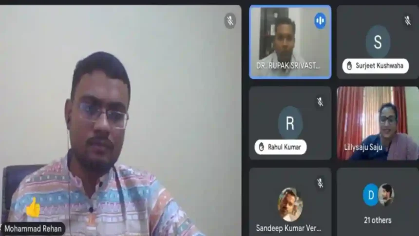 Shahjahanpur: भूगर्भ-जल दिवस पर आयोजित बेवीनार द्वारा भूगर्भ-जल संरक्षण हेतु किया प्रेरित