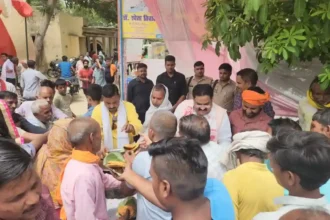 Hardoi News: ज्येष्ठ माह के तीसरे मंगलवार को रिद्धि सिद्धि कल्याण समिति द्वारा किया गया विशाल भंडारे का आयोजन