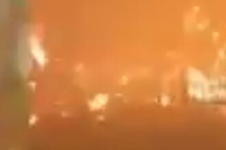 शाहजहांपुर के अम्बा टाकीज में लगी भीषण आग से सब कुछ हुआ राख