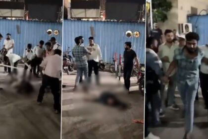 नोएडा में सिक्‍योरिटी गार्ड्स की गुंडागर्दी का वीडियो वायरल, 3 युवकों की बेरहमी से की पिटाई