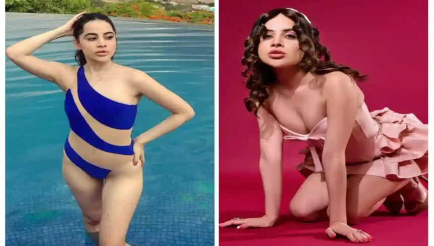 उर्फी जावेद का 'शराबी' ऊप्स मोमेंट वायरल, हाई हील्स में लगभग गिर गई अभिनेत्री - देखें