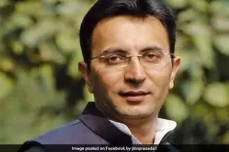 पीलीभीत में जितिन प्रसाद के काफिले की 3 गाड़ियां आपस में टकराई, बाल-बाल बचे केंद्रीय मंत्री