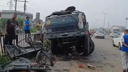 पंजाब के जालंधर में सेना के ट्रक का भीषण एक्सीडेंट, 5 जवान गंभीर रूप से घायल