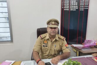 Hardoi: नवागत प्रभारी निरीक्षक ने संभाला चार्ज
