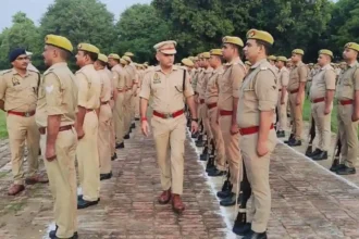 Hardoi News: एसपी ने किया पुलिस लाइन परेड ग्राउंड का निरीक्षण
