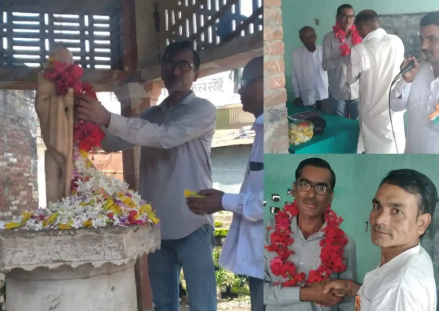 लखीमपुर खीरी: ग्राम पंचायत मुड़ा सवारान के शारदे ज्ञान मंदिर स्कूल में बड़ी धूमधाम से मनाया गया स्वतंत्रता दिवस