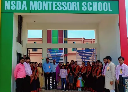 Hardoi News: एनएसडीए मोंटेसरी स्कूल में धूमधाम से मनाया गया 78 वां स्वतंत्रता दिवस