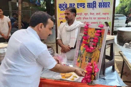 Hardoi News: श्रीकृष्ण की छठी के उपलक्ष्य में किया गया विशाल भंडारे का आयोजन
