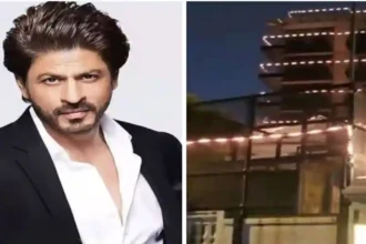 दिवाली की सजावट से जगमगा उठा शाहरुख खान का घर मन्नत