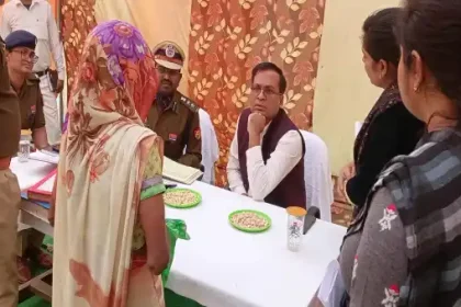 शाहजहांपुर जिलाधिकारी की अध्यक्षता में थाना समाधान दिवस का हुआ आयोजन