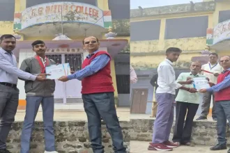Hardoi News: प्रधानाचार्य द्वारा खिलाड़ियों को किया गया प्रोत्साहित