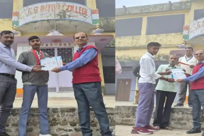 Hardoi News: प्रधानाचार्य द्वारा खिलाड़ियों को किया गया प्रोत्साहित