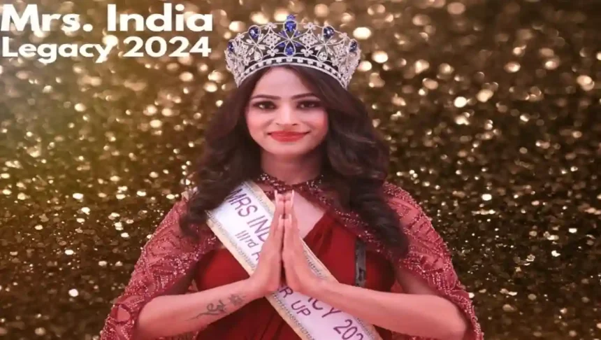 इटावा की यामिनी ने जीता मिसेज इंडिया लिगेसी का ताज, जनपद का नाम किया रोशन