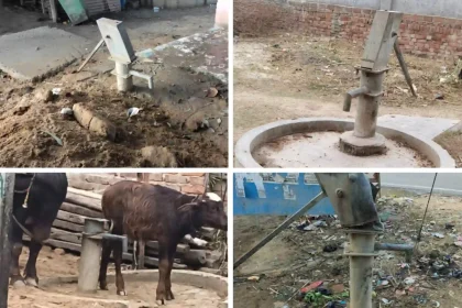 सिसकती लखीमपुर जिले की नगर पंचायत बरवर! हाय हम किन के हाथों में, दर्जन भर नल खराब, जिम्मेदार घूम रहे लापतागंज