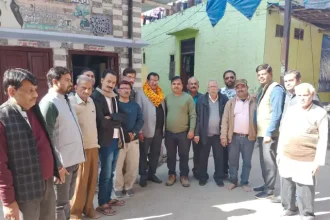 Hardoi News: अखिल भारतीय संयुक्त अधिवक्ता परिषद के संरक्षक रामेंद्र सिंह तोमर का राष्ट्रीय अध्यक्ष के आवास पर आगमन