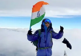 पर्वतारोही अभिनीत मौर्य माउंट केन्या पर पहली बार फहराएंगे भारतीय ध्वज