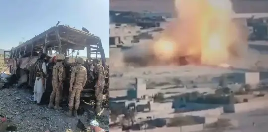 पाकिस्तानी सेना के काफिले पर बीएलए ने किया बड़ा हमला, 90 सैनिक मारे गए !