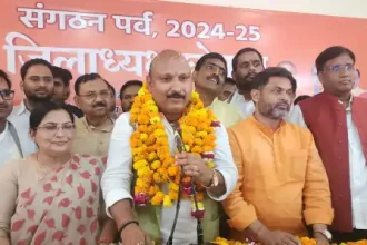 यूपी में BJP ने अपने जिलाध्यक्षों के नाम का किया ऐलान, हरदोई में बब्बन फिर बने जिलाध्यक्ष