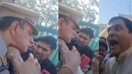 पुलिस अफसर का गला नहीं पकड़ रहे बल्कि उन्हें रास्ते से हटने के लिए कह रहे थे: आरोपों पर बोले- MLA नंद किशोर गुर्जर
