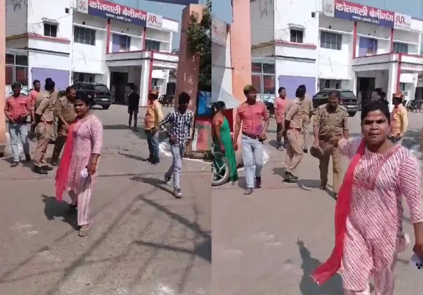 Hardoi News: नशे में धुत पुलिसकर्मी ने महिला से की अभद्रता