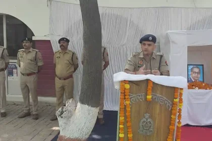 हरदोई के एसपी ऑफिस में बड़े ही सम्मान और श्रद्धा के साथ मनाई गई डॉ. भीमराव अंबेडकर जयंती