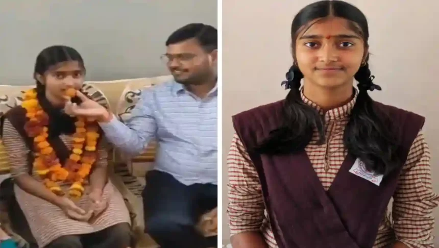 उन्नाव की आस्था पटेल ने किया कमाल, 10वीं बोर्ड परीक्षा में प्रदेश में पाया 4वां स्थान, बोली: पढ़ाई कर बनूँगी IPS