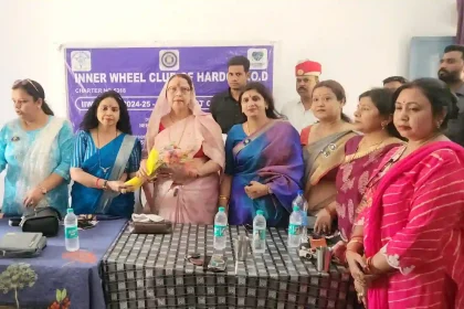 Hardoi News: इनर व्हील क्लब की ओर से गोद लिए स्कूल को आरओ वाटर कूलर की सौगात