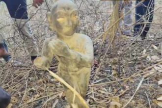 Jhansi News: नदी किनारे मिली पाषाण युग की खंडित मूर्ति, गांव में मचा हड़कंप