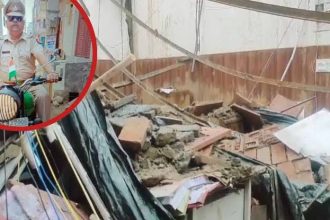 गाजियाबाद में आंधी-तूफान से बड़ा हादसा: ACP कार्यालय की छत गिरने से सब इंस्पेक्टर वीरेंद्र मिश्रा की दुखद मौत।