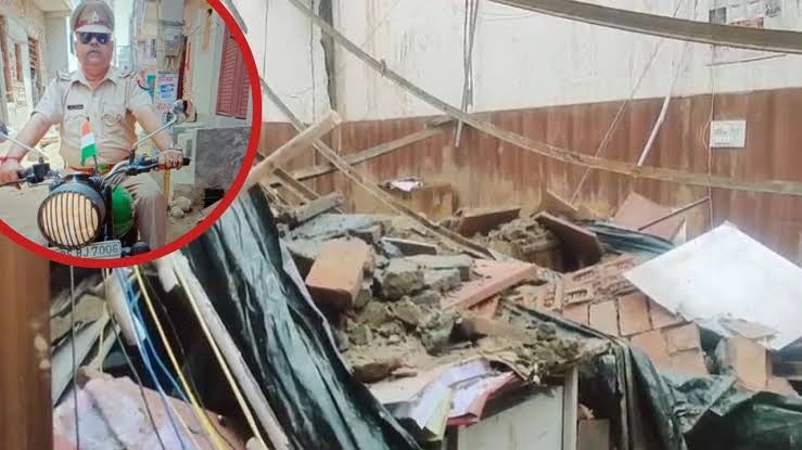 गाजियाबाद में आंधी-तूफान से बड़ा हादसा: ACP कार्यालय की छत गिरने से सब इंस्पेक्टर वीरेंद्र मिश्रा की दुखद मौत।