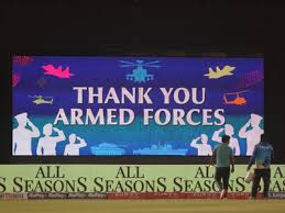 "Thank You Armed Forces"… भारतीय सेना के शौर्य को सलाम कर दोबारा शुरू हुआ IPL