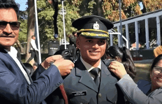 अयोध्या के 22 साल के लेफ्टिनेंट शशांक तिवारी सिक्किम में शहीद