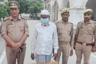 Hardoi News: बकरे का मांस बिक्री करने वाले को किया गिरफ्तार,एक फरार