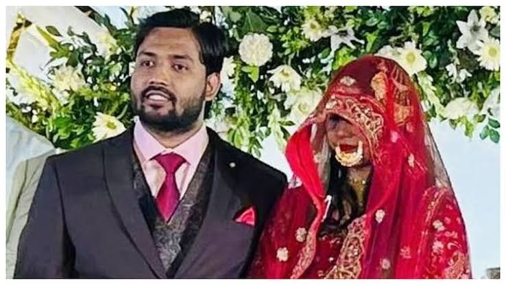 Khan Sir Marriage: पटना में खान सर की ग्रैंड रिसेप्शन पार्टी, घूंघट में दिखी दुल्हन