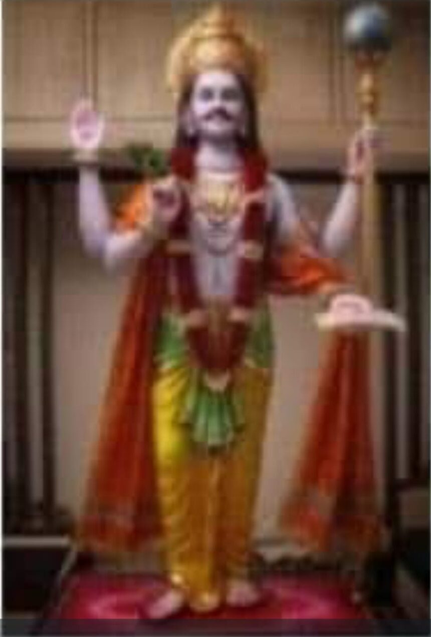 यूपी में सबसे ऊंची मूर्ति अब श्री चित्रगुप्त की होगी, सीएम योगी 51 फिट ऊंची इस मूर्ति का करेंगे अनावरण