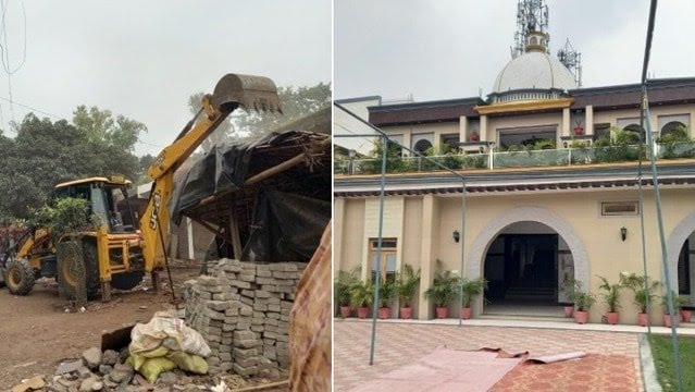 बरेली : बुलडोजर दिखते ही सामान बटोरने लगे दुकानदार, बीडीए ने सील किया मैरिज होम