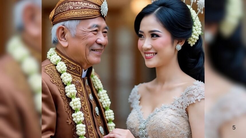 74 साल के बुड्ढे ने की 24 साल की लड़की से शादी, दुल्हन को दिए 1.5 करोड़ रुपये