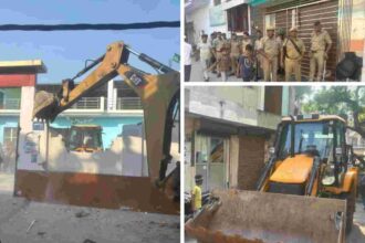 बरेली में तौकीर रजा के करीबियों पर बुलडोजर कार्यवाही शुरू, रजा पैलेस मिट्टी में मिला