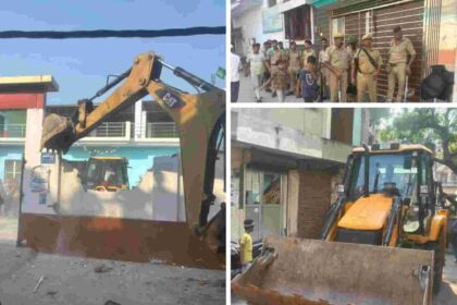 बरेली में तौकीर रजा के करीबियों पर बुलडोजर कार्यवाही शुरू, रजा पैलेस मिट्टी में मिला