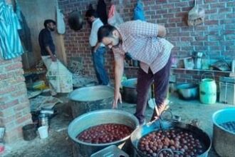 शाहजहांपुर में दूषित खाद्य पदार्थों को कराया गया नष्ट