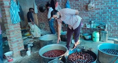 शाहजहांपुर में दूषित खाद्य पदार्थों को कराया गया नष्ट