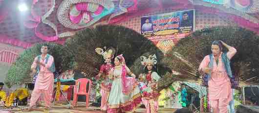 Hardoi News: कोथावा में आठवां माँ भगवती जागरण संपन्न,कानपुर के कलाकारों ने दी प्रस्तुति, पूर्व सांसद अंजू बाला भी रहीं मौजूद