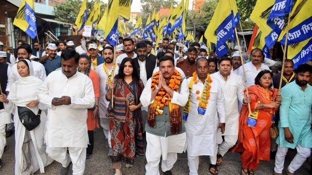 भाजपा सरकार के खिलाफ आप सांसद संजय सिंह की 200 किलोमीटर की पदयात्रा, हल्ला बोल शुरू…