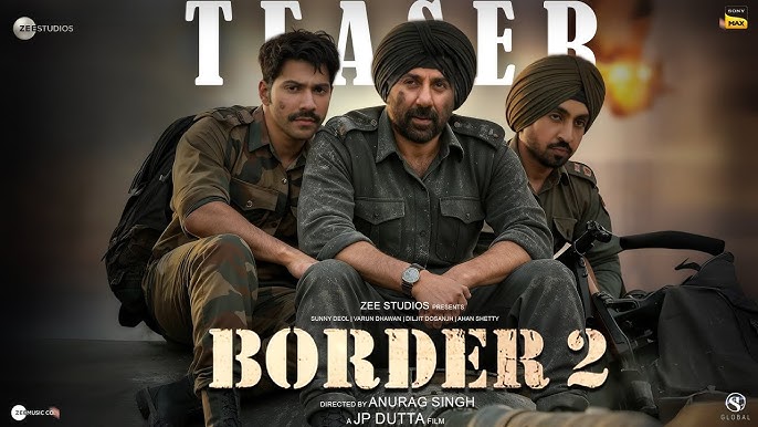 पाकिस्तान की धज्जियां उड़ाने लौटे सनी देओल,  Border 2 का Teaser OUT