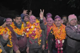 हरदोई बार एसोसिएशन चुनाव में जेपी त्रिवेदी अध्यक्ष पद पर निर्वाचित हुए, पंकज सिंह बने महामंत्री....