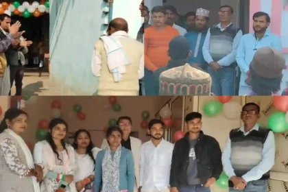 लखीमपुर खीरी में हर्षोल्लास से मनाया गया गणतंत्र दिवस