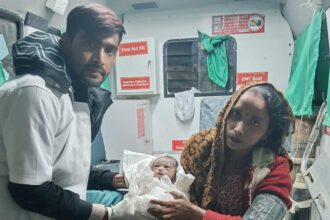 Hardoi News: 102 एंबुलेंस में गूंजी किलकारी, जच्चा-बच्चा स्वस्थ